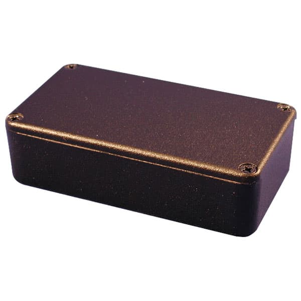 Hammond 1590BBK Diecast Enclosure Black (111.5 x 59.5 x 31mm)