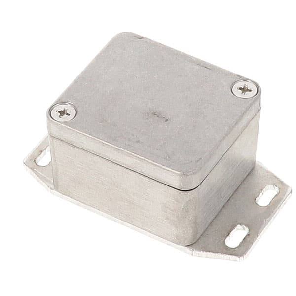 Hammond 1550Z103FBK Thick Wall Flanged Die Cast Enclosure, 98 x 65...