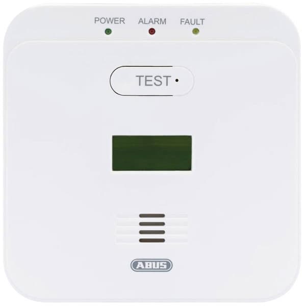ABUS COWM510 Carbon Monoxide Detector Battery-Powered 85dB Alarm