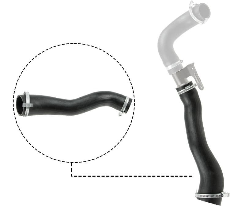 Charger Air Hose 09-0656 Gates 090656