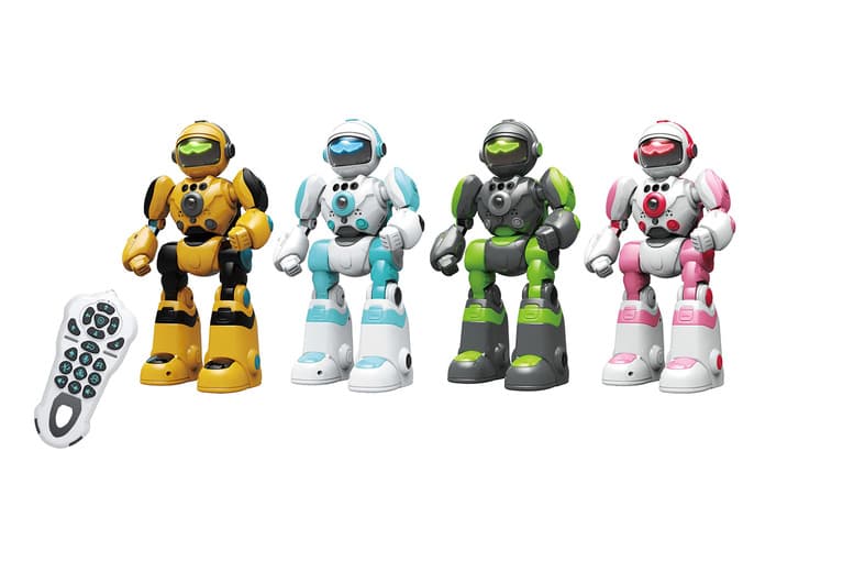 Kids Remote Control AI Intelligent Voice Robot with Music and Games | Wowcher