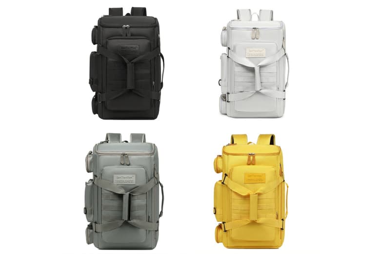Mulit Pocket Large Capacity 60L Travel Backpack with Expansive Storage & Padded Straps | Wowcher