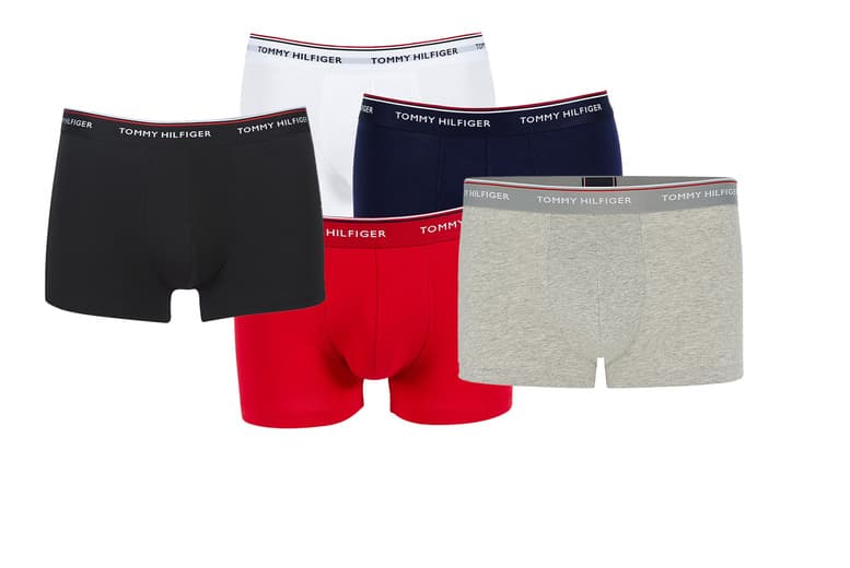 Tommy Hilfiger 3 Pack Mens Boxers - 5 Colours and 5 Sizes | Wowcher