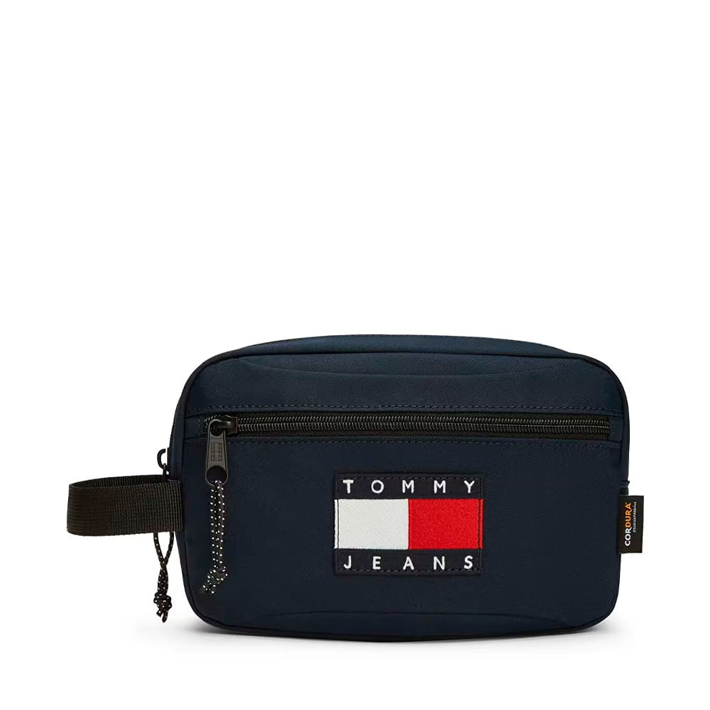 Tommy Hilfiger Bags  Messenger bags, toiletry bags and suitcases for men Toiletry bag with handle and large logo