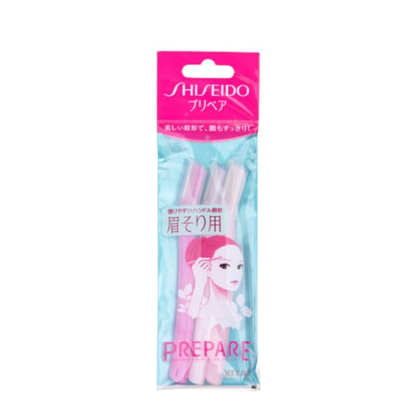 Shiseido - Prepare Eyebrow Razor - 3pcs