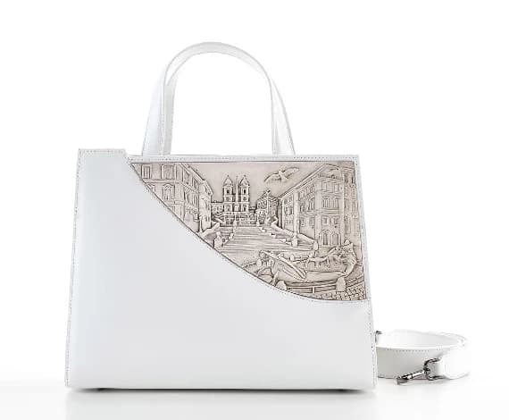 FEMEA MILANO - ROME<br>Bag city collection medium white - Woman - Size UNI