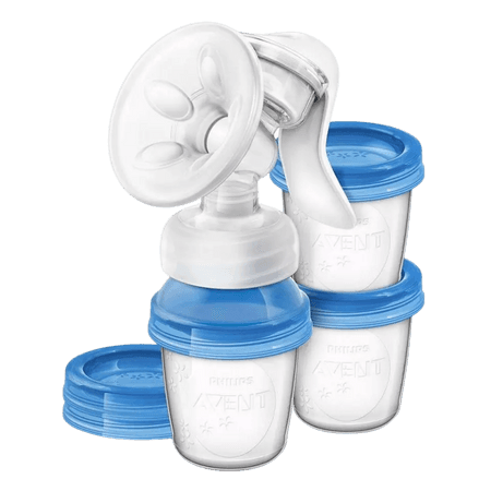 Philips Avent SCF330 Breast Pump with 3 Cups