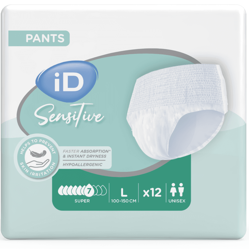 iD Sensitive Pants Super - Large - Pack 12