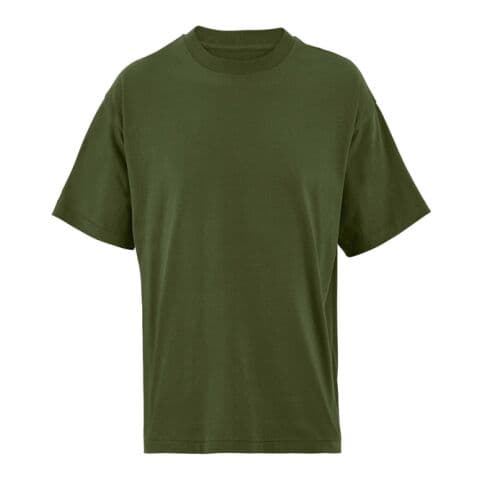 Promotional LEGACY OVERSIZED T-SHIRT – Army – M – custom branded merch with logo for bulk corporate gifts