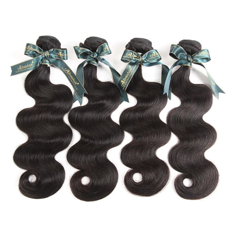 100% Virgin Hair Natural Black Peruvian Body Wave Hair 8-30 Inch For Selling
