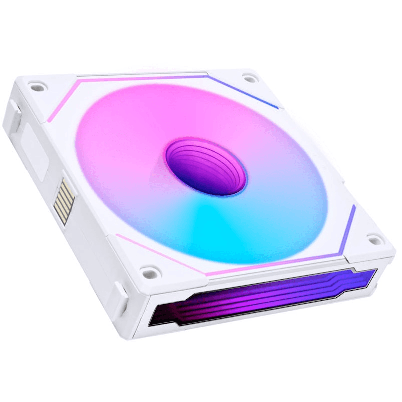 Lian Li UNI SL120 INF Reverse Blade ARGB 120mm Single Pack White - UF-RSLIN120-1W
