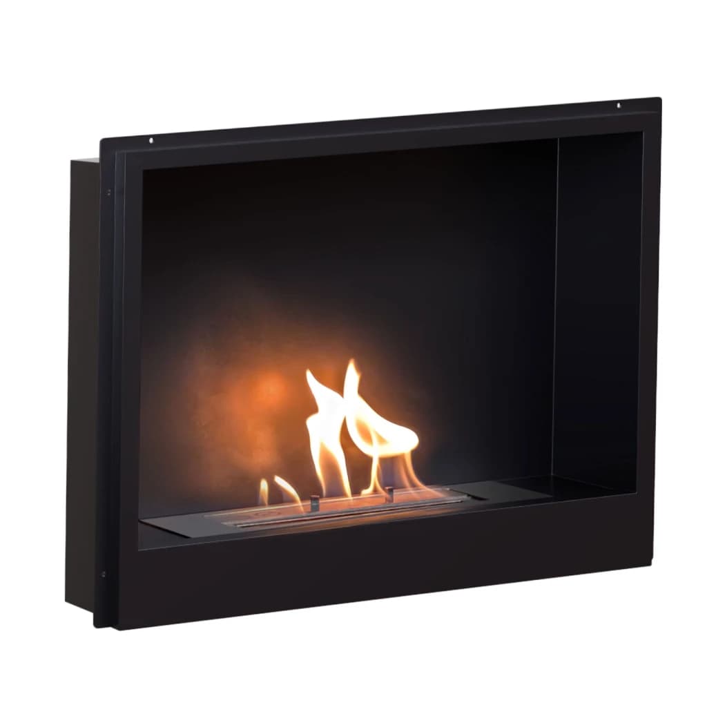 Surtur 23" Bioethanol Fireplace Insert by ScandiFlames – 1.8L Burner, 3kW Heat Output, Up to 5.5 Hours Burn Time