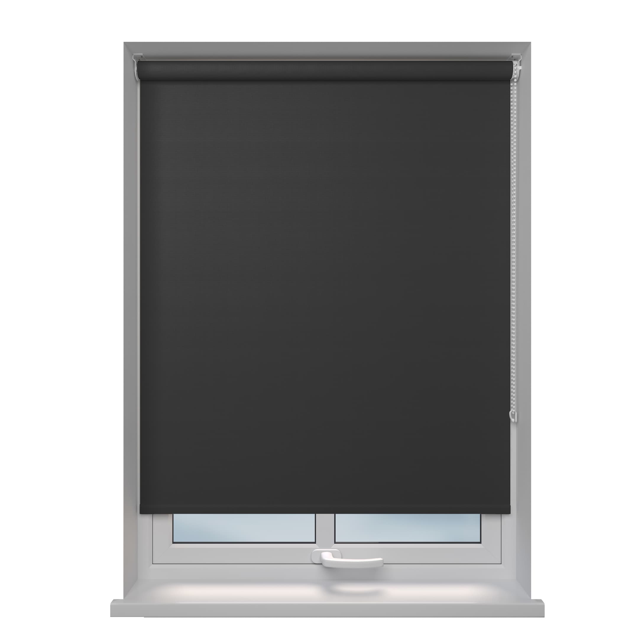 Black Blackout Roller Blind | Made to Measure | Thermal | Full Light Control