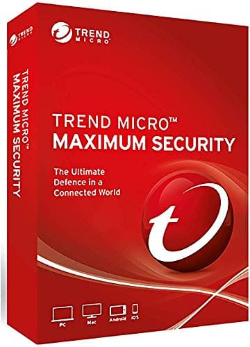 Trend Micro Maximum Security 1 Year Key (Digital Download): 3 Devices