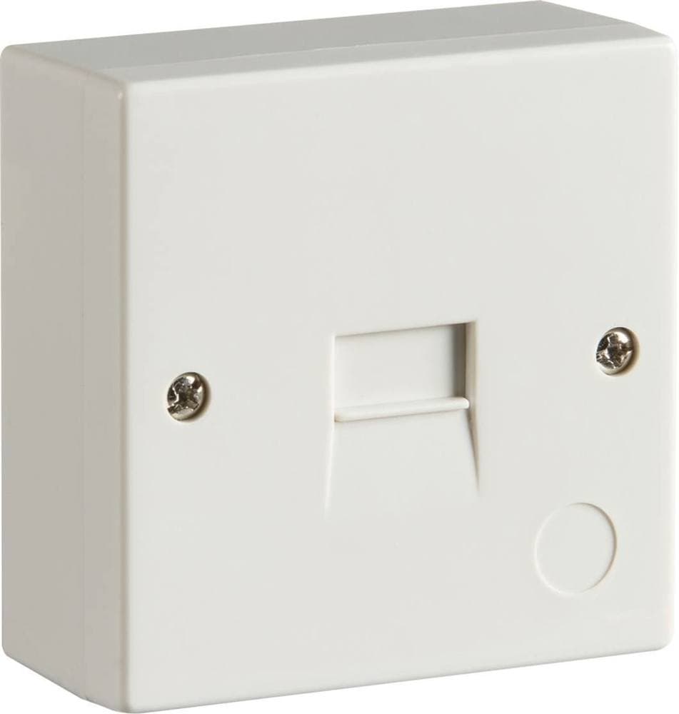 KnightsBridge 2/3A Surface Mount Telephone Extension Socket (IDC)