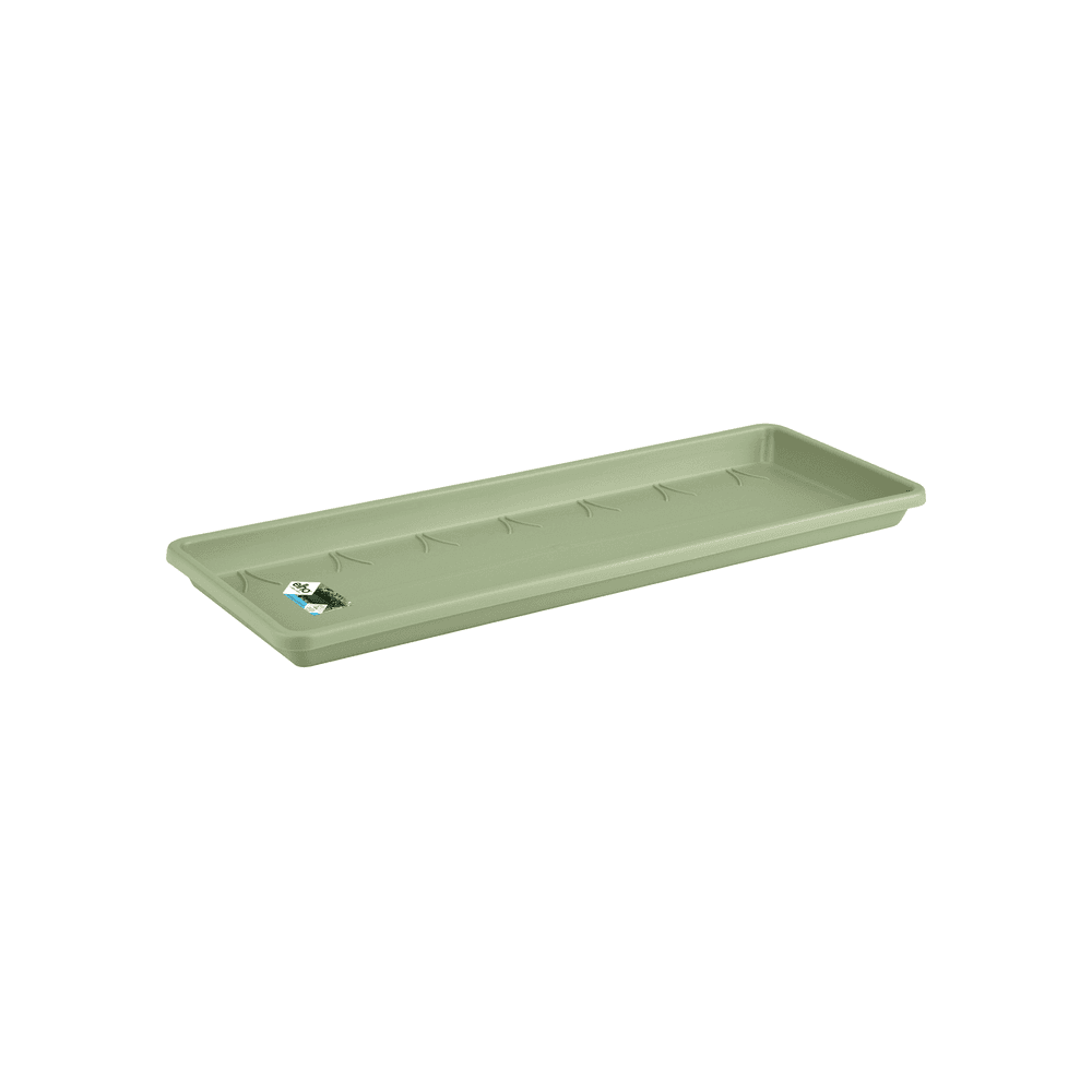 Elho Barcelona Trough Saucer 50cm - Pistachio Green