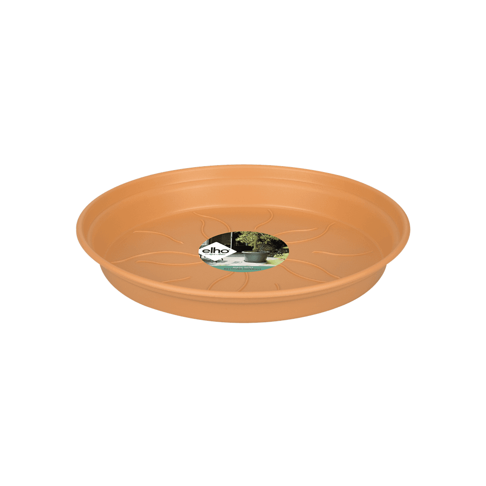 Elho Green Basics Saucer 14cm - Mild Terra