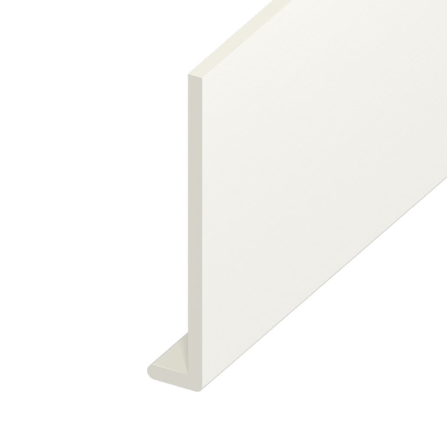 Eurocell uPVC Fascia Capping Board – White Ash, 5m x 225mm (Standard)