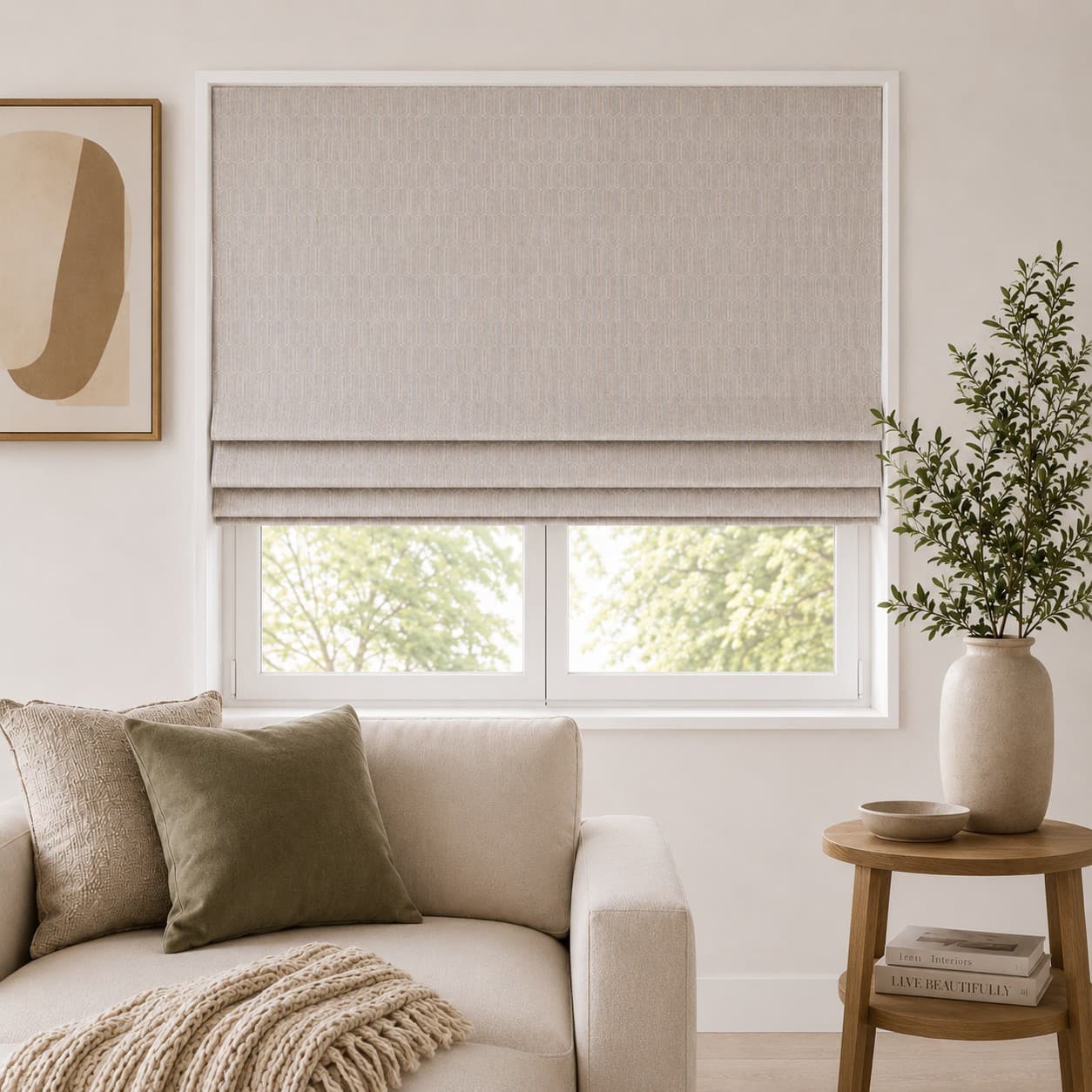 Orwell Pebble Roman Blind