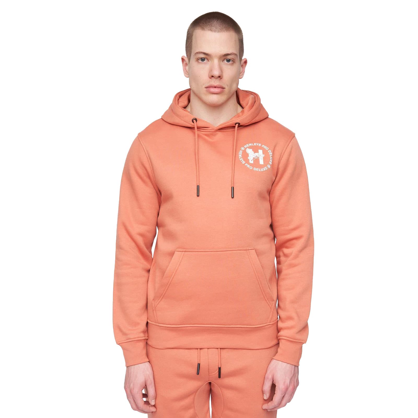 Henleys Metafone Hoodie Men's | Hoodies  | Brick Red  | UK Size XL