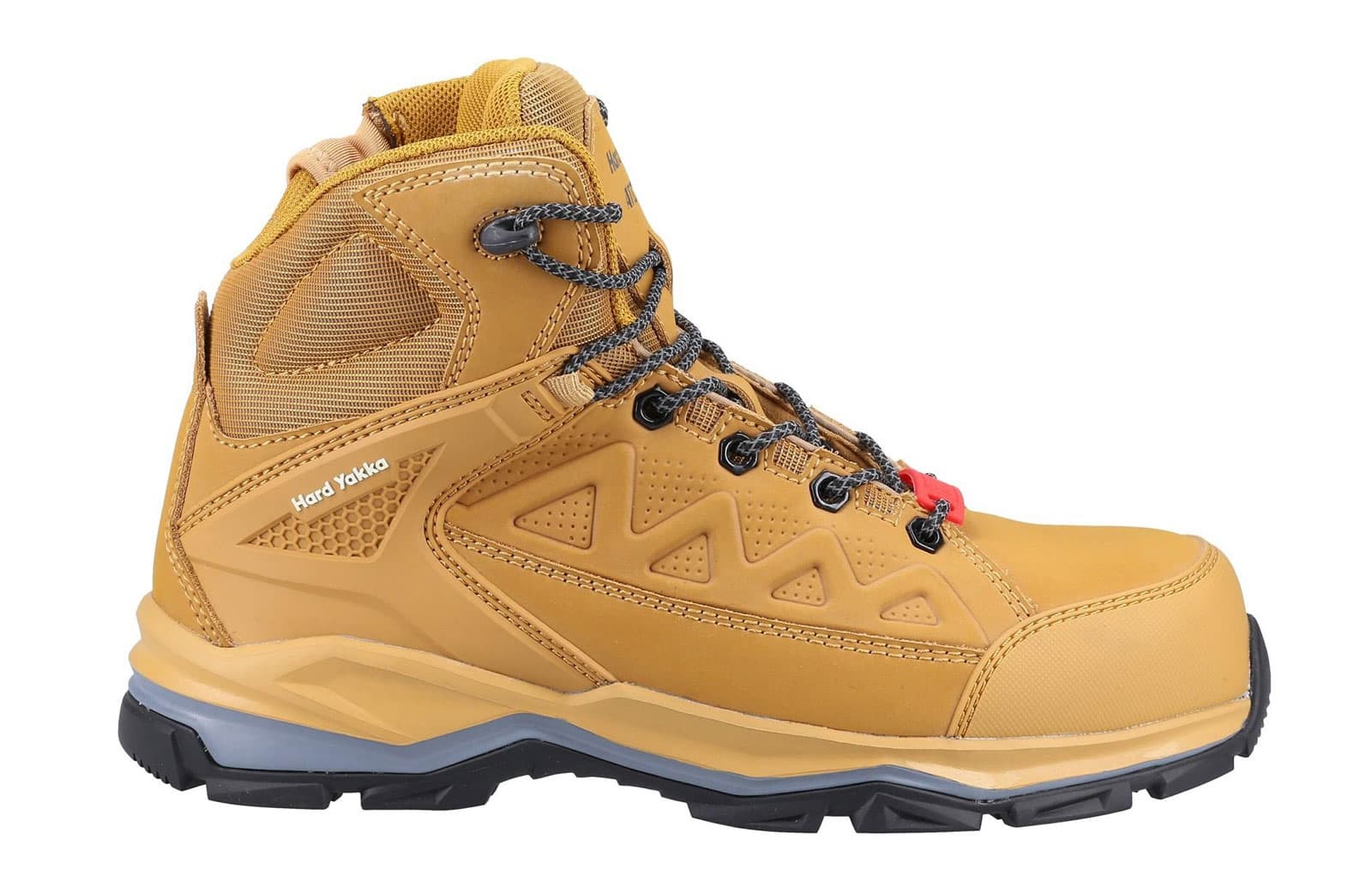 Hard Yakka Atomic Pr Hybrid Memory Foam Safety Boots Men's | Safety Boots  | Wheat  | UK Size 9