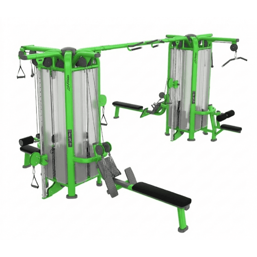 Life Fitness Signature Series Multi Jungle 8 Stack Green