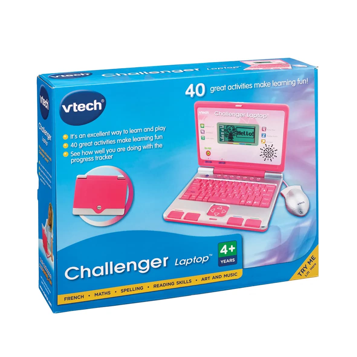 Challenger Laptop Pink