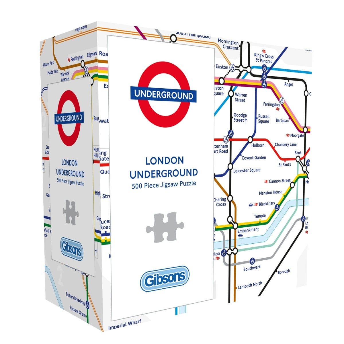 Tfl London Underground Map (500Pc Gift)