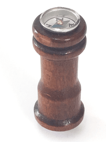 Aero Naut Wooden Binnacle Compass 38mm