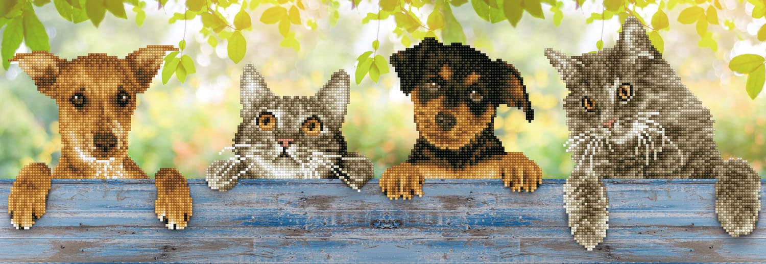 Diamond Dotz Hang In There Diamond Painting Kit