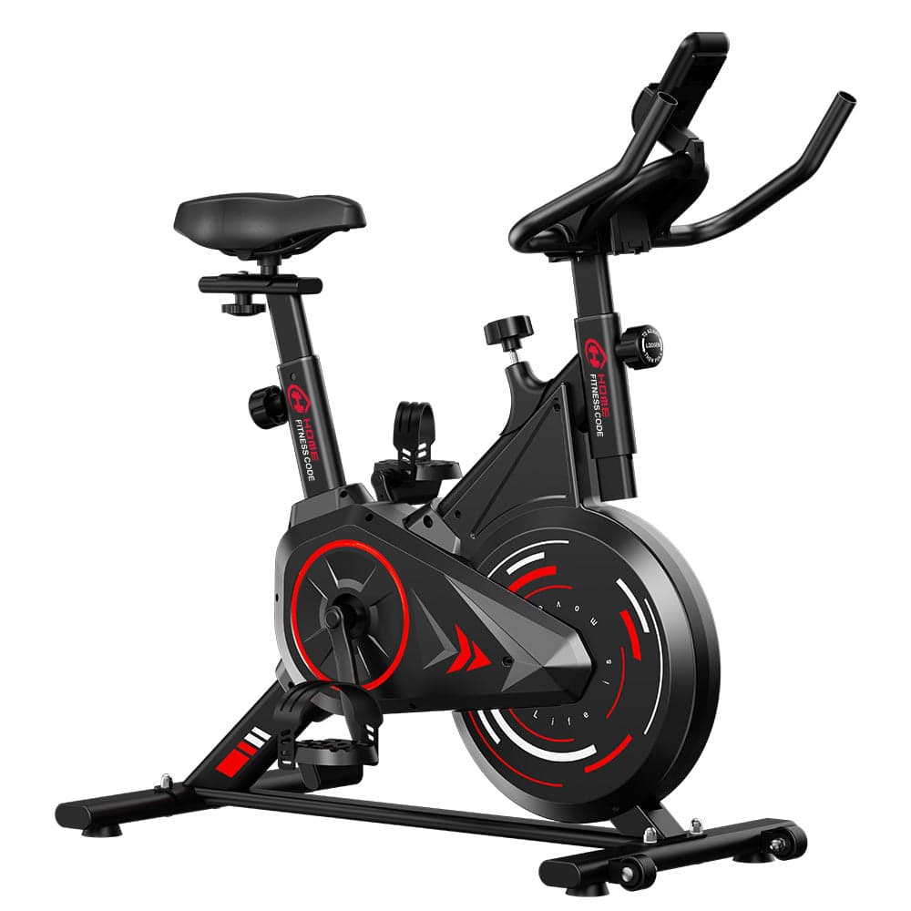 Home Exercise Bike With Adjustable Resistance, Flywheel 6kg Indoor Cycling Bike