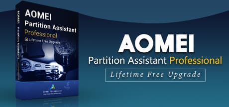 AOMEI Partition Assistant Professional Edition + Lifetime Upgrade