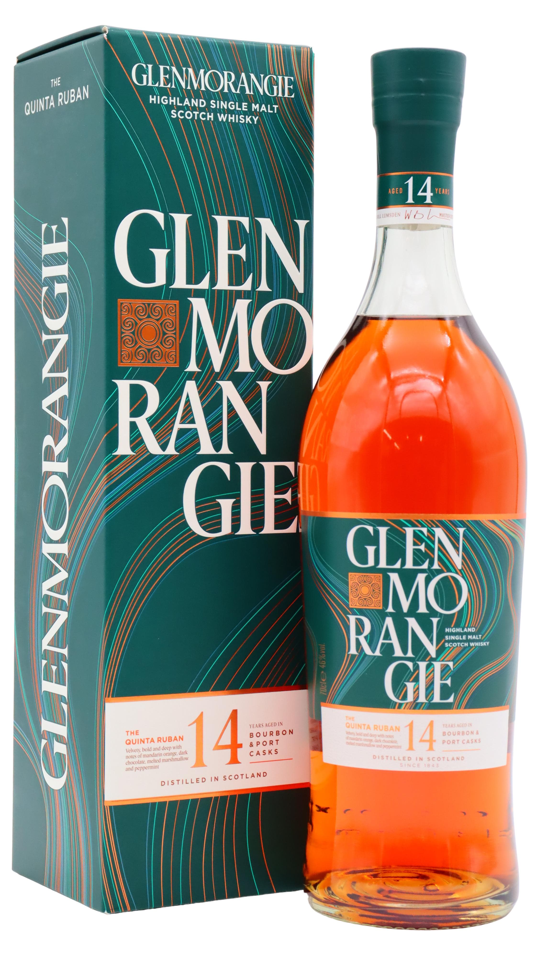 Glenmorangie The Quinta Ruban Single Malt Scotch  14 year old Whisky