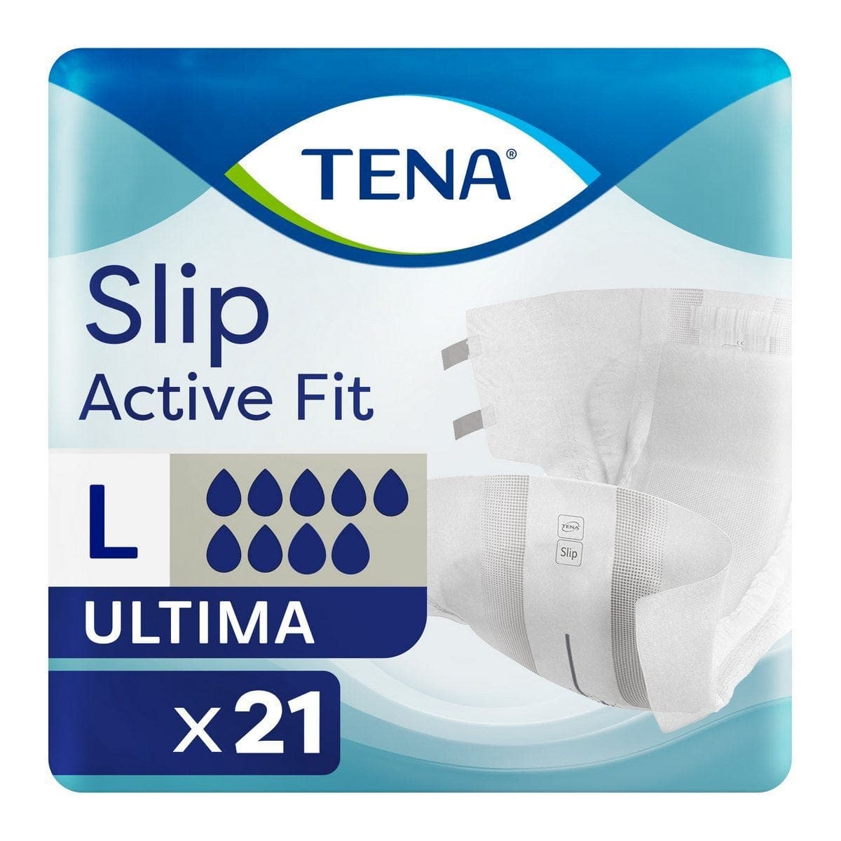 TENA Slip Active Fit Ultima Large (4400ml) 21 Pack