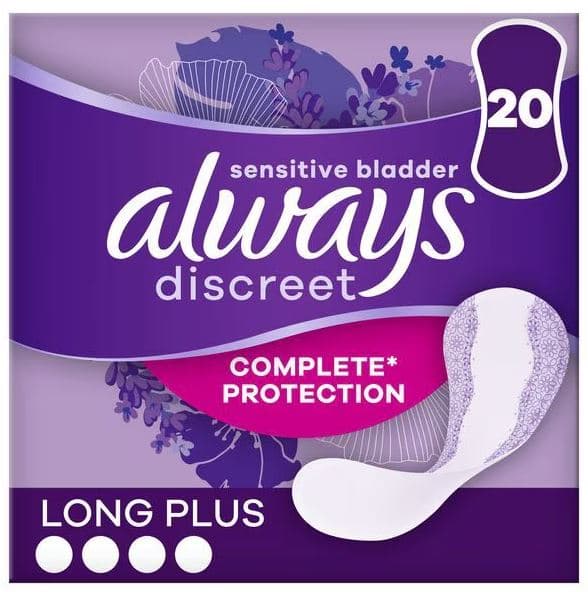 Always Discreet Liners Plus - 20 Pack