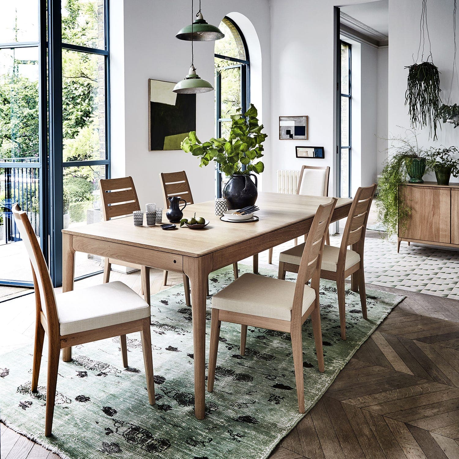Ercol Romana Medium Extending Dining Table