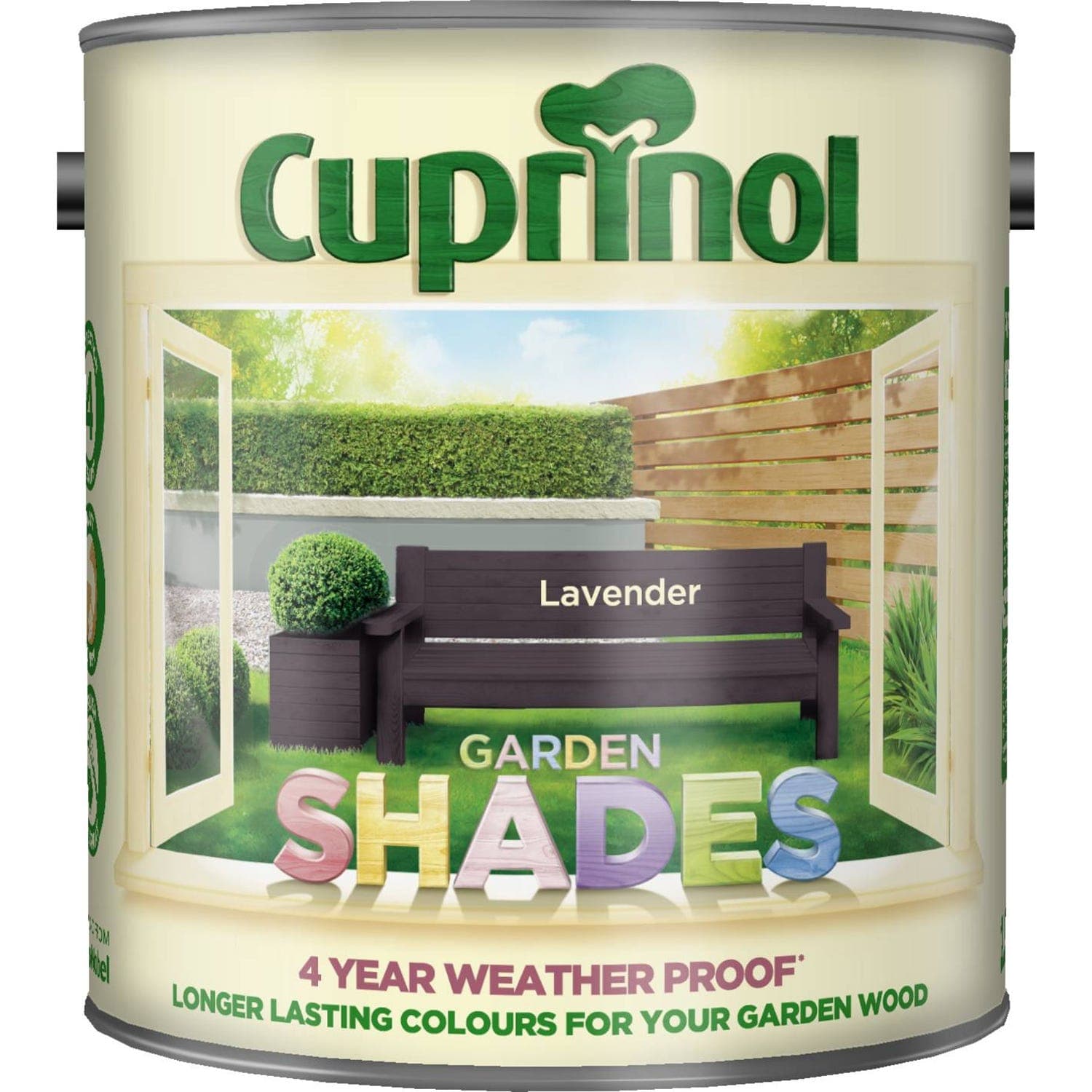 Cuprinol Garden Shades Wood Paint, 2.5L, Lavender