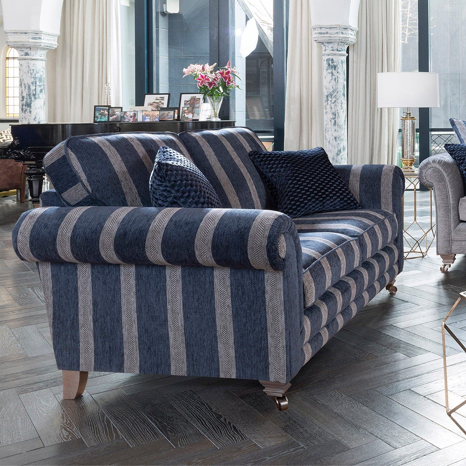 Alstons Charlbury Standard Back 2 Seater Fabric Sofa