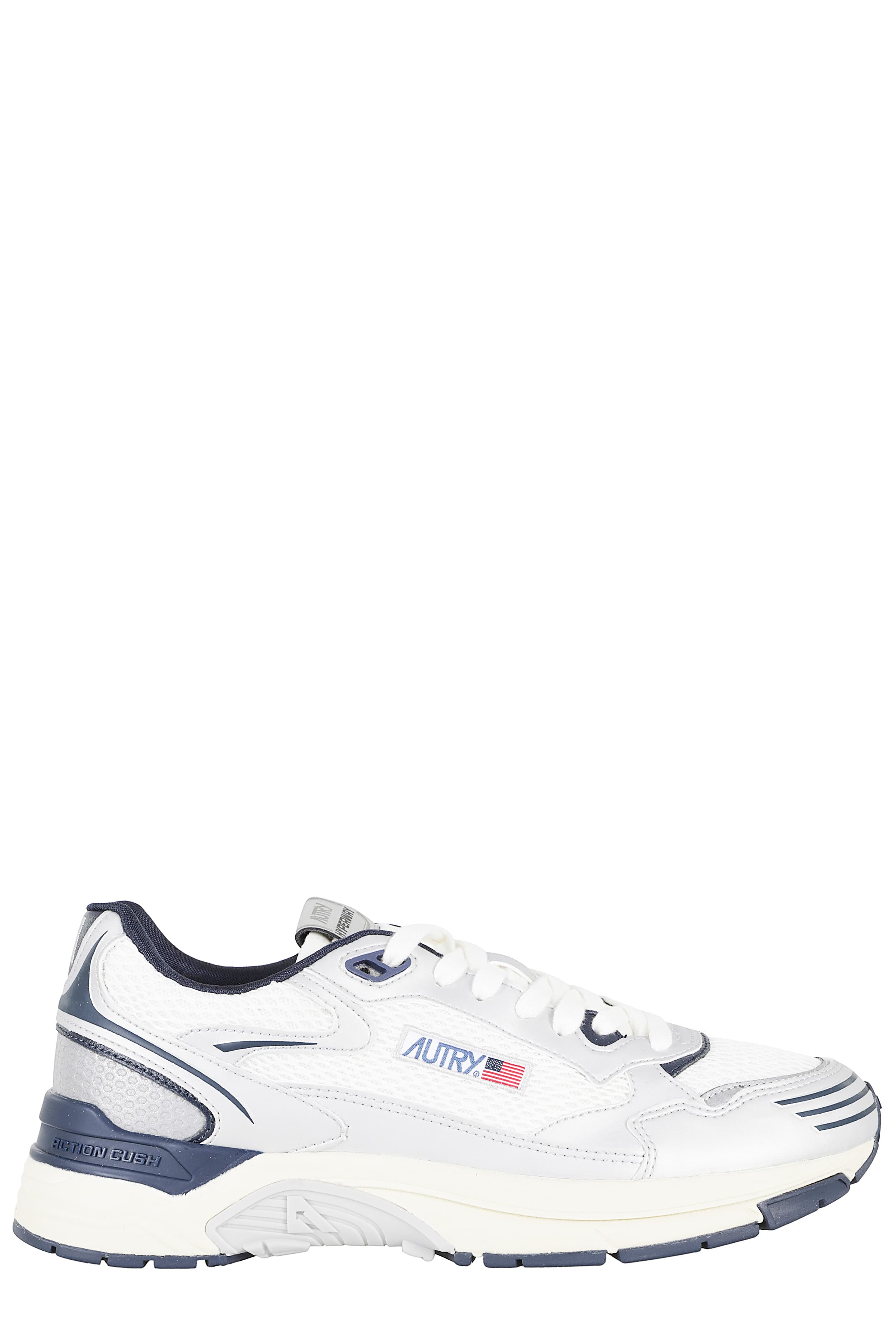 Autry Hyperway Low Metallic Pelle Calzature - Men