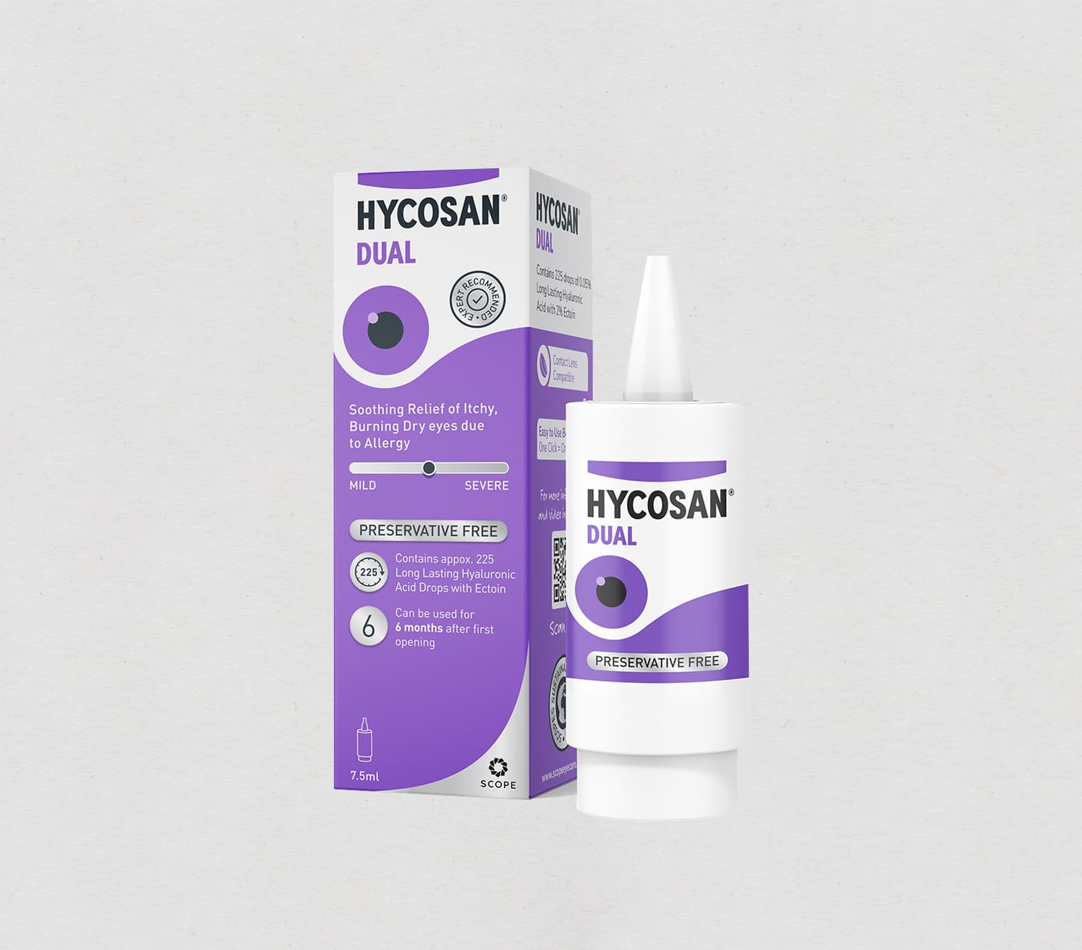 Hycosan Dual Eye Drops - 7.5ml
