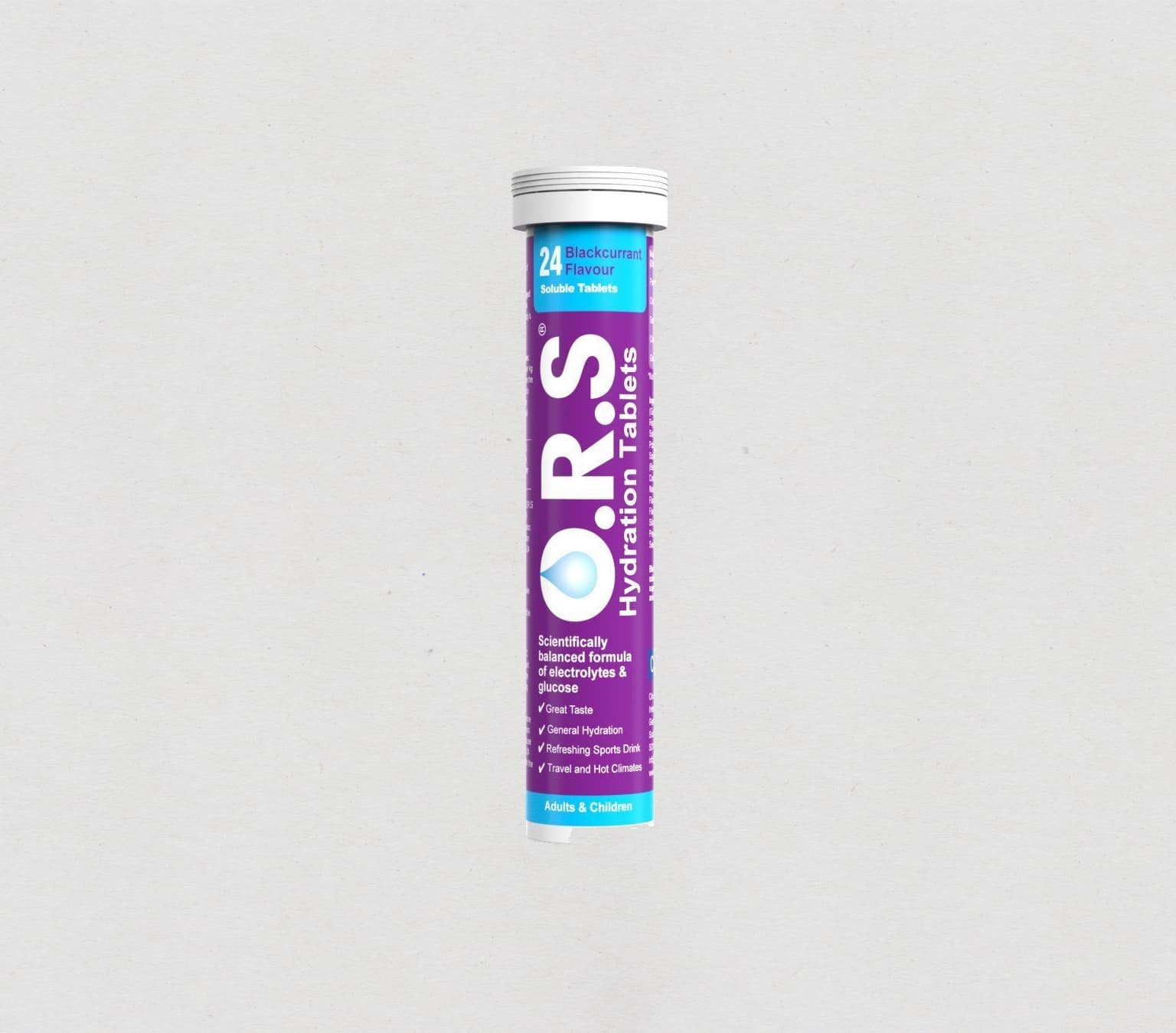 ORS Oral Rehydration Salts Blackcurrant 24's