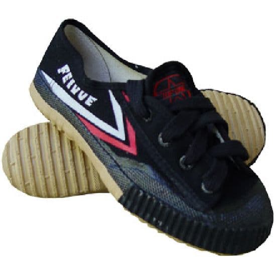 Top One Childrens Feiyue Wushu Training Shoes : BLACK 33