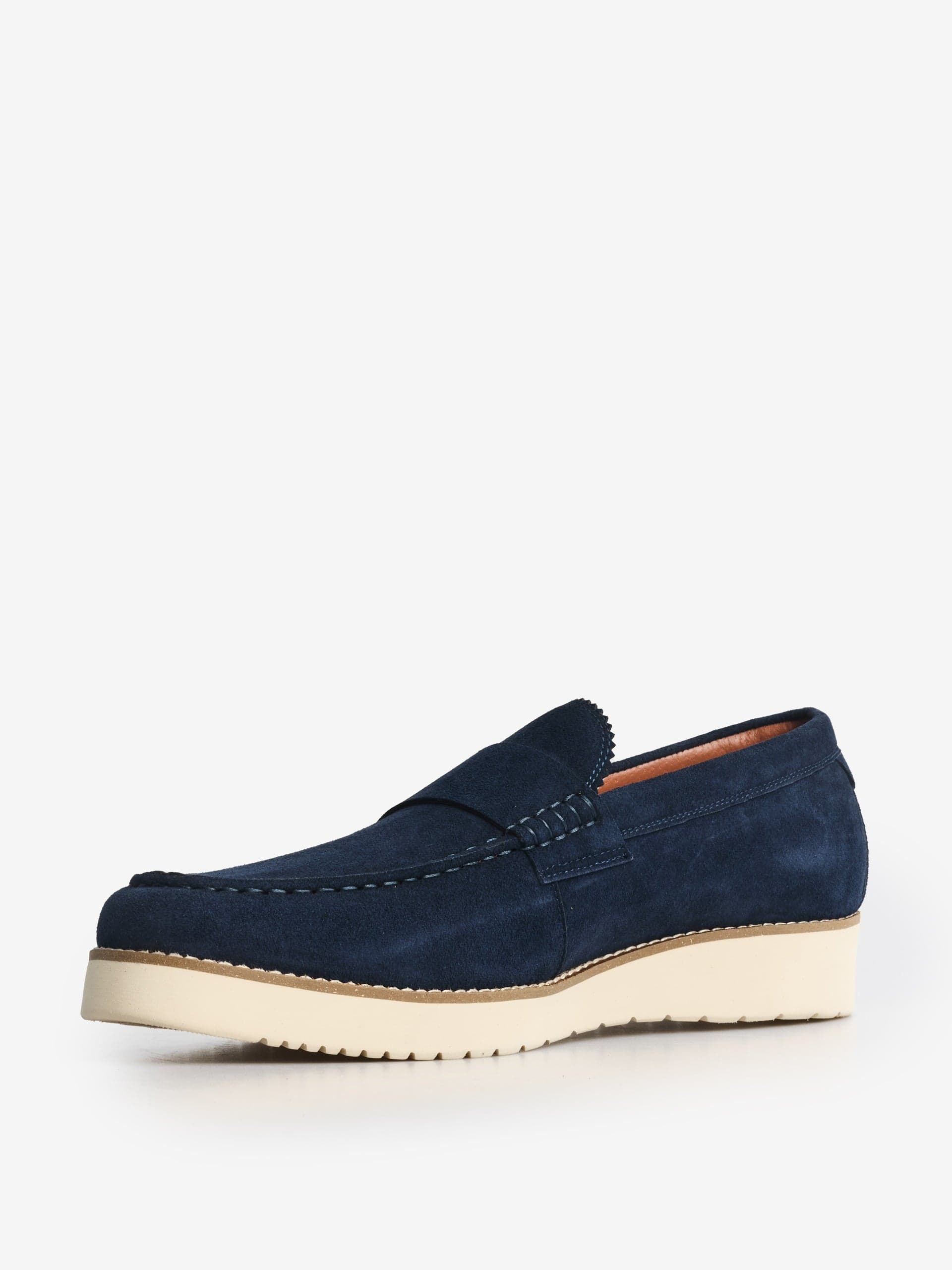 OneSix5ive Mens Timo Suede Slip On Loafers 10