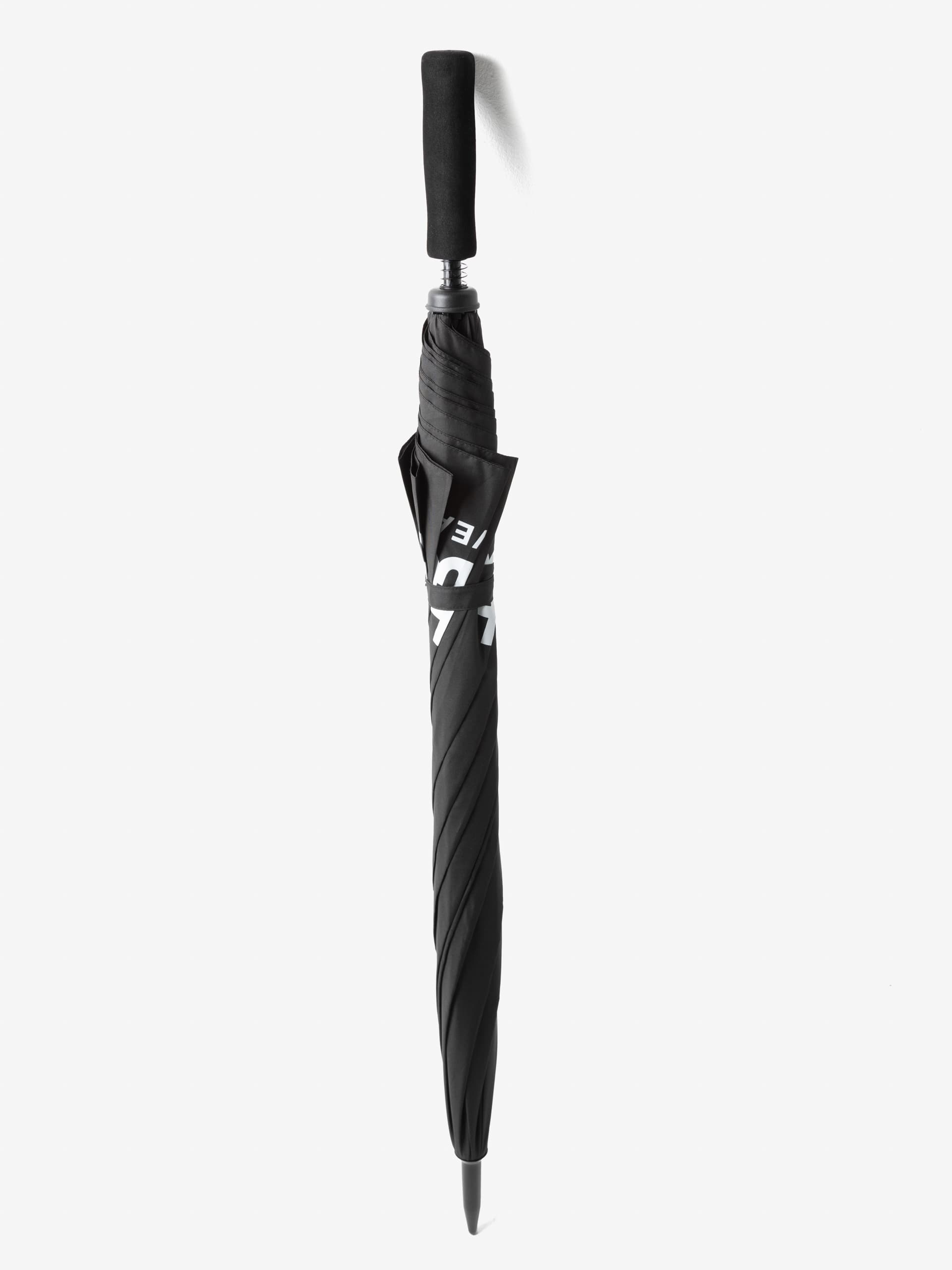 Slaters Mens Black Branded Umbrella ONE SIZE