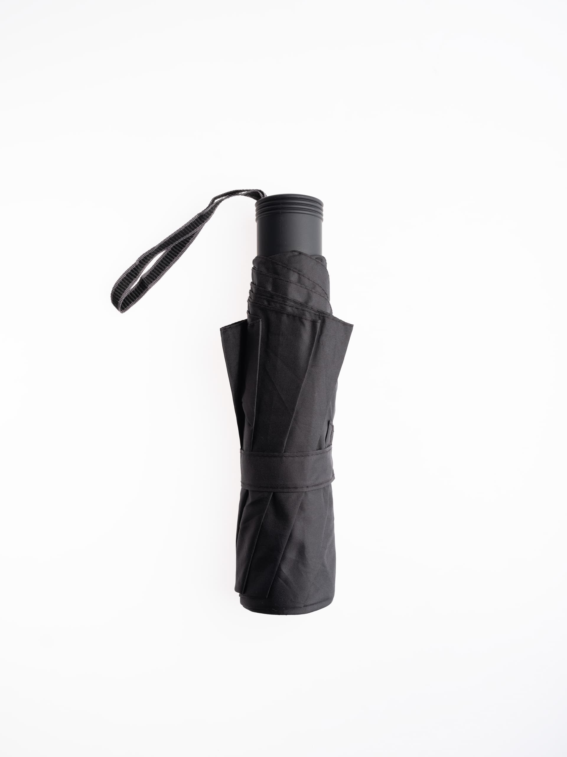Totes Mens Black Eco Supermini Umbrella ONE SIZE