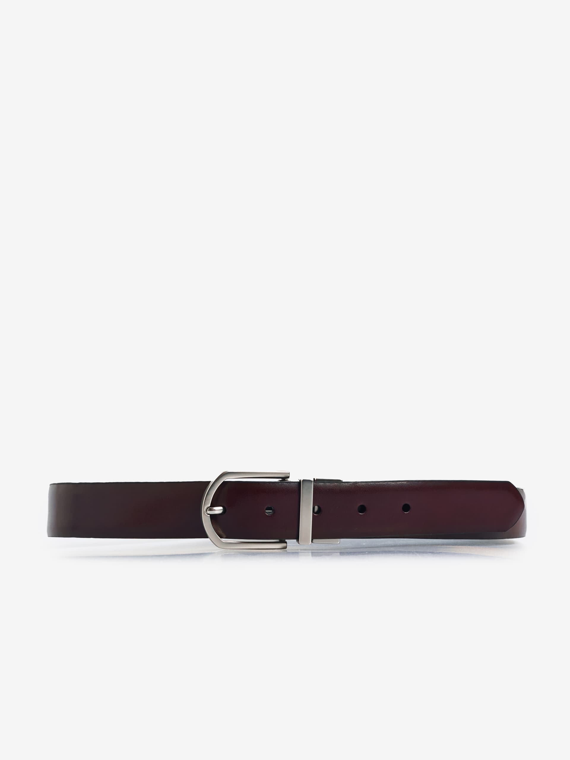 Samuel Slater Mens Brown & Tan Reversible Belt 32