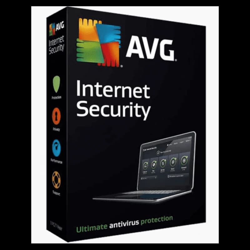 AVG INTERNET SECURITY  10 DEVICES 2 YEARS