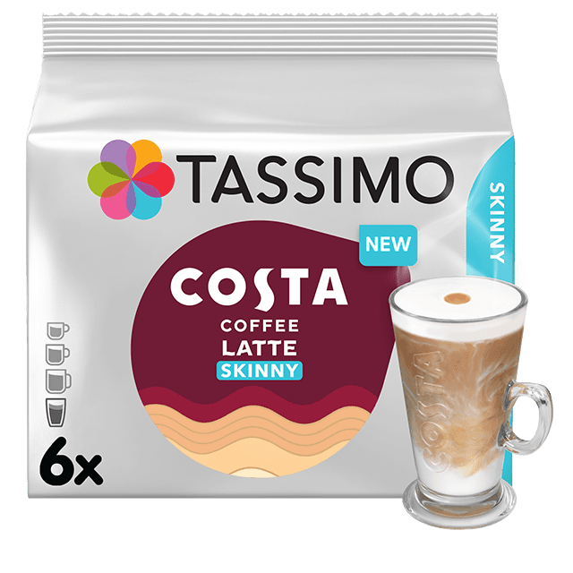 Tassimo Costa Skinny Latte Coffee