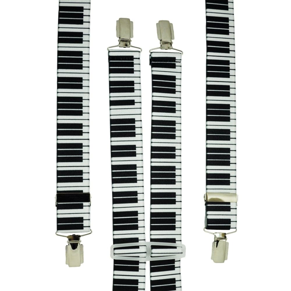Piano Keyboard Men's Trouser Braces