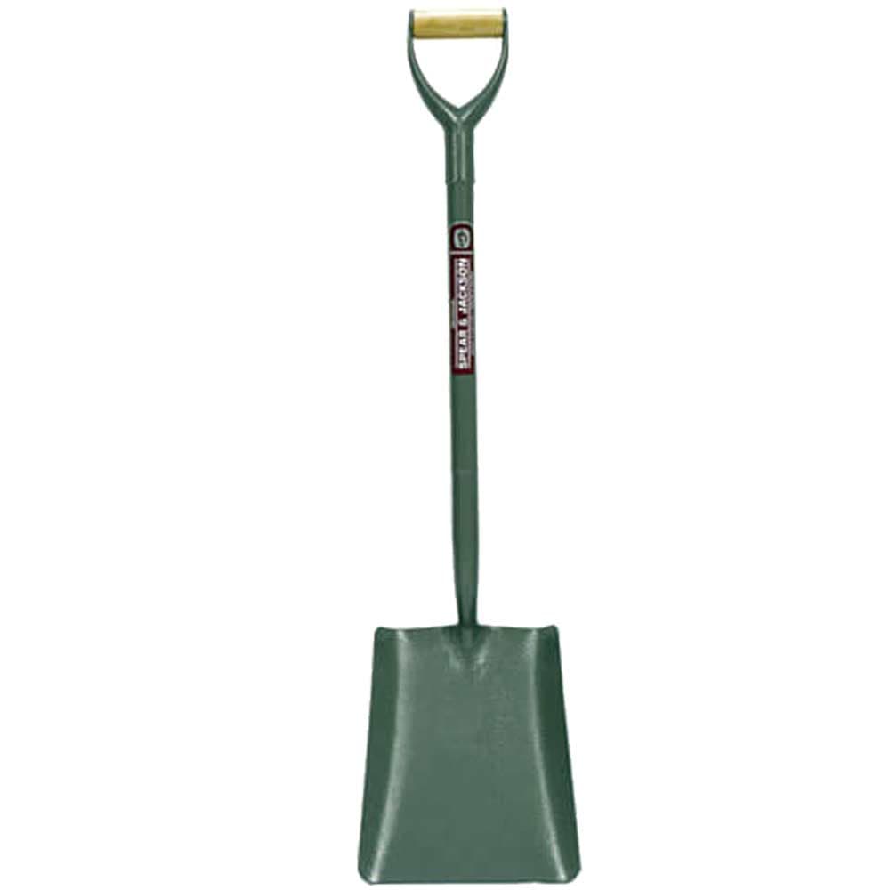Spear and Jackson Neverbend Steel Square Mouth Contractors Shovel